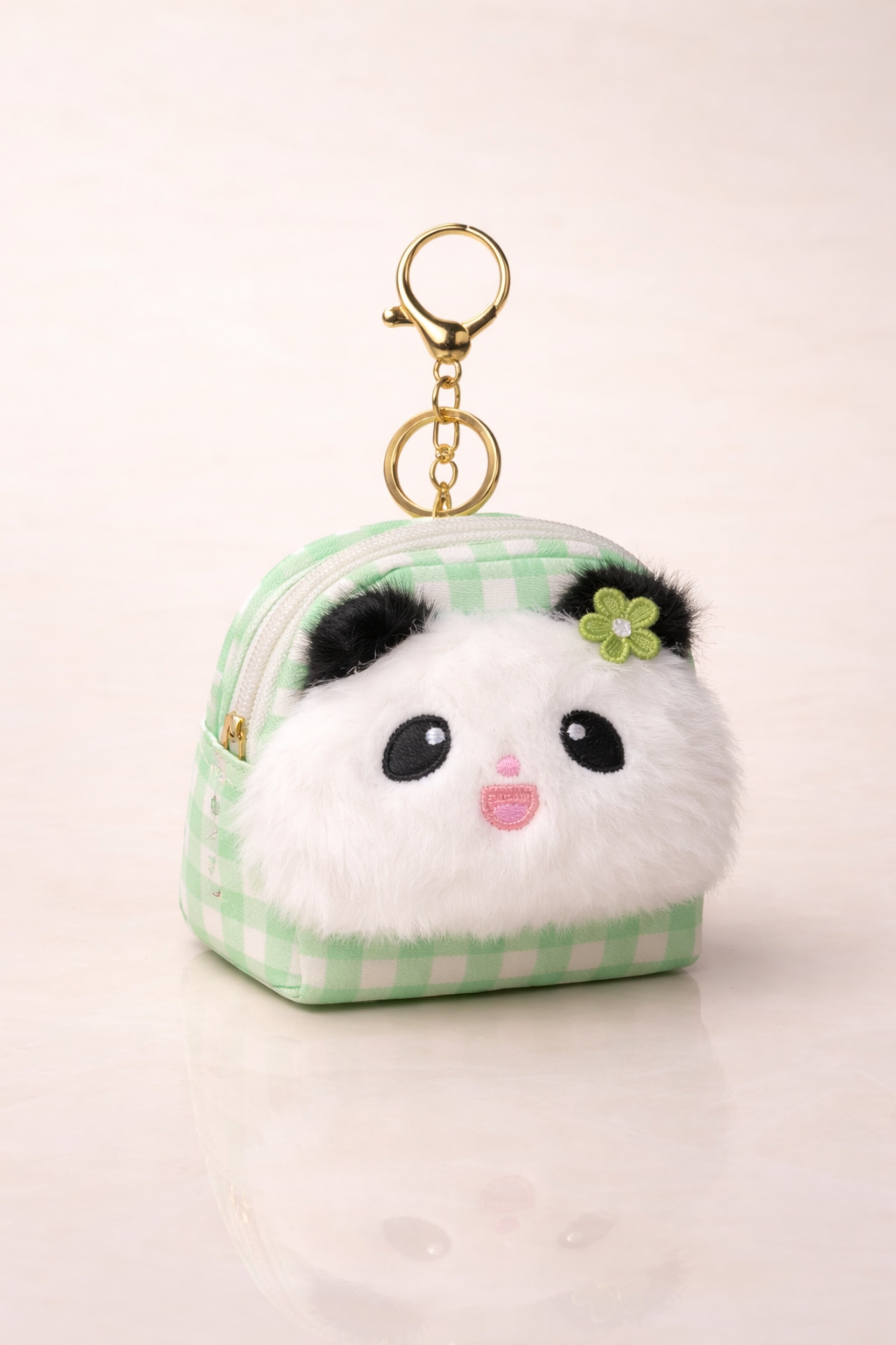 Green Panda Bag Charm