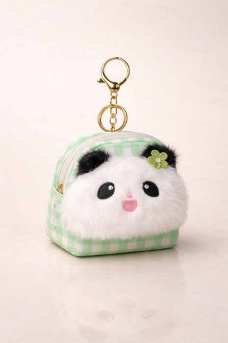 Green Panda Bag Charm