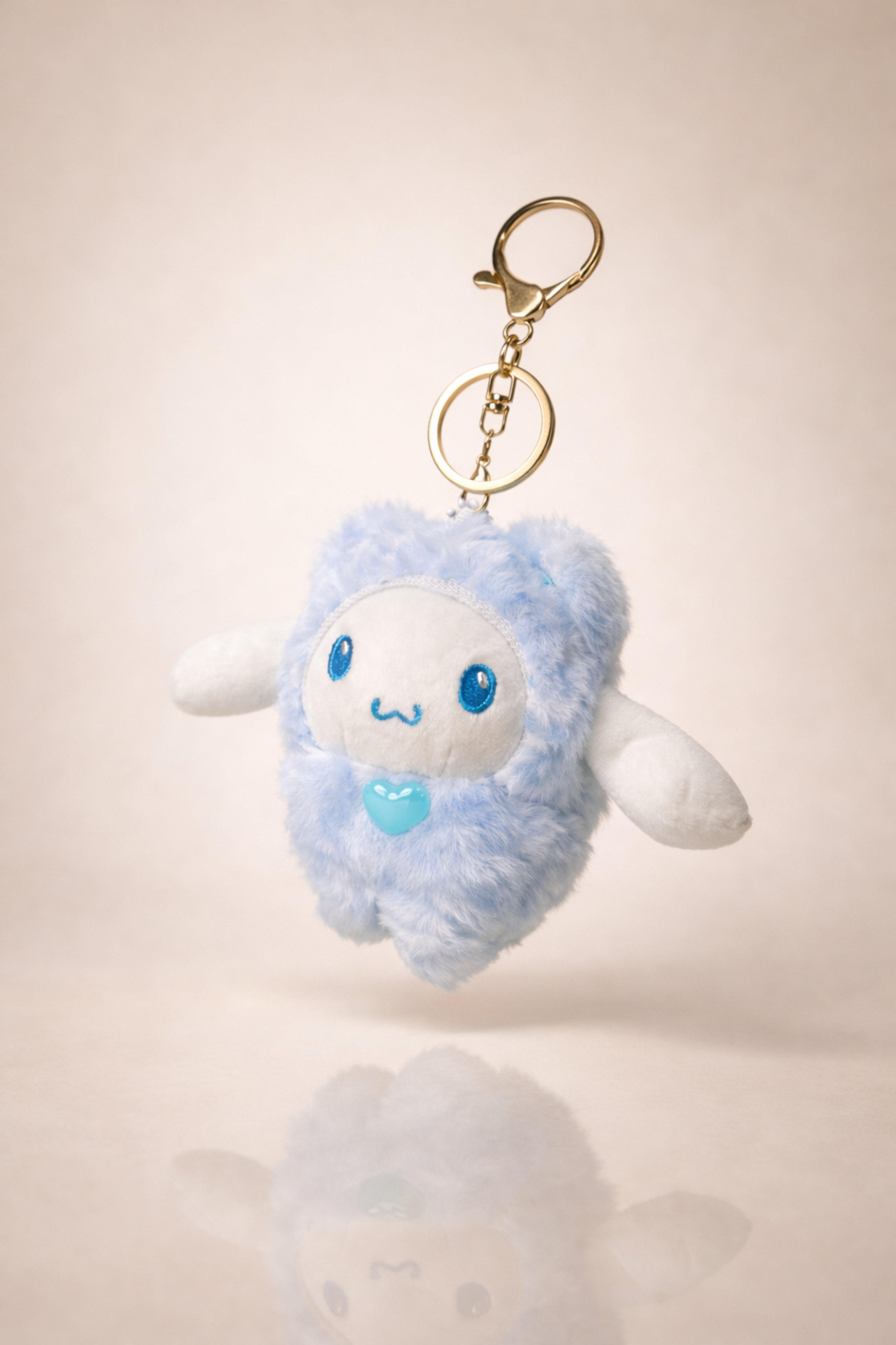 Mini Sky Blue Bunny Plush
