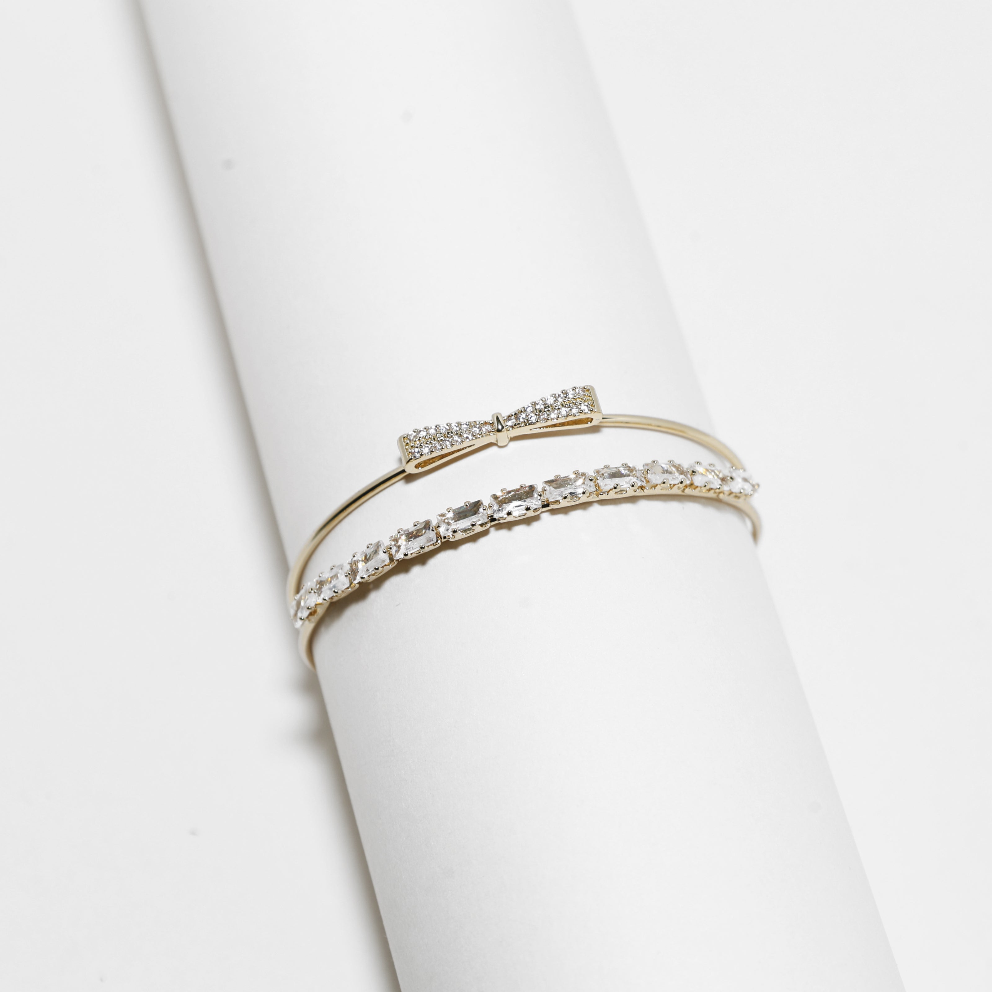 Crystal Gold Bracelet