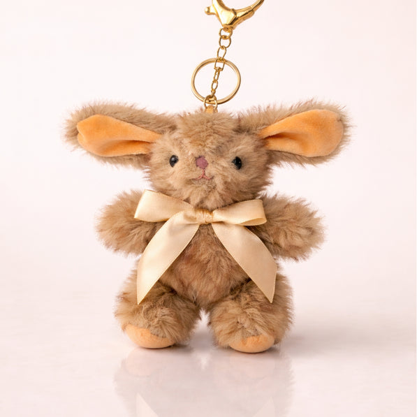Fluffy Latte Bunny Charm