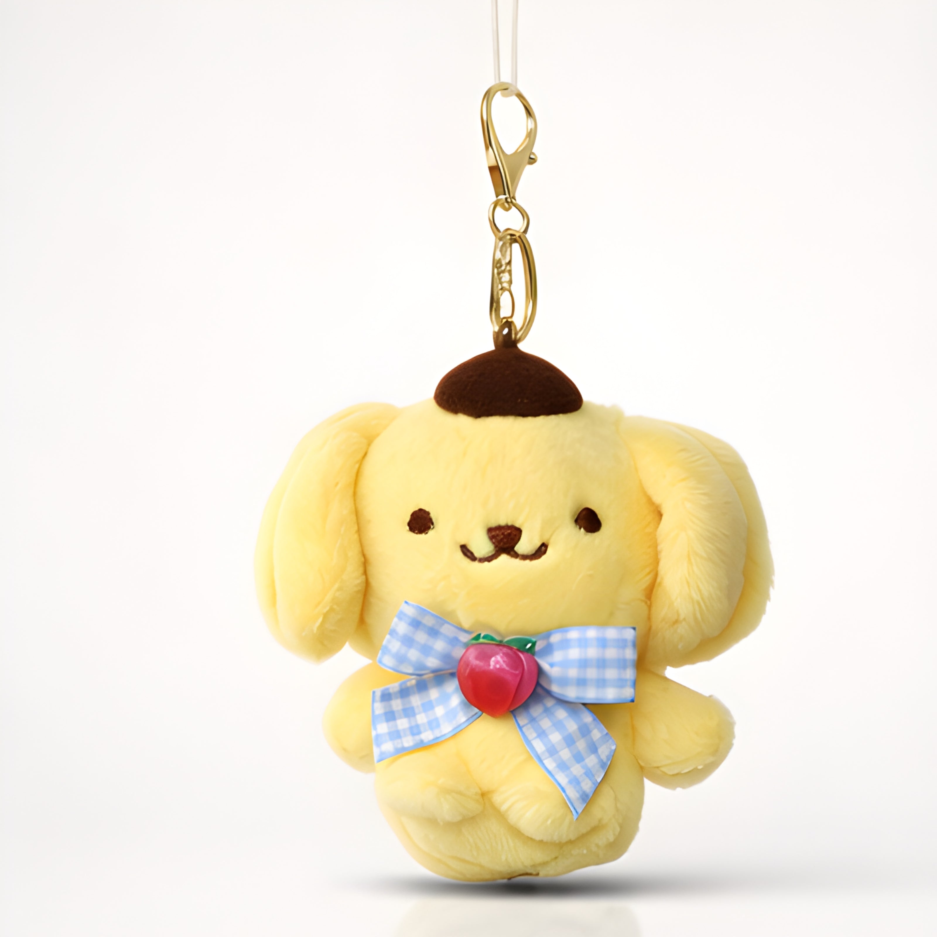 Pup Apple Bow Plush