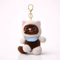 Brown Bandana Cat Plush