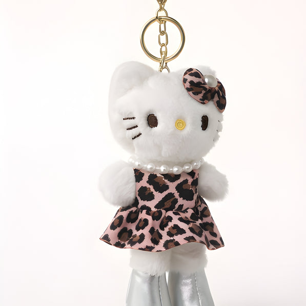White Leopard Kitty Plush