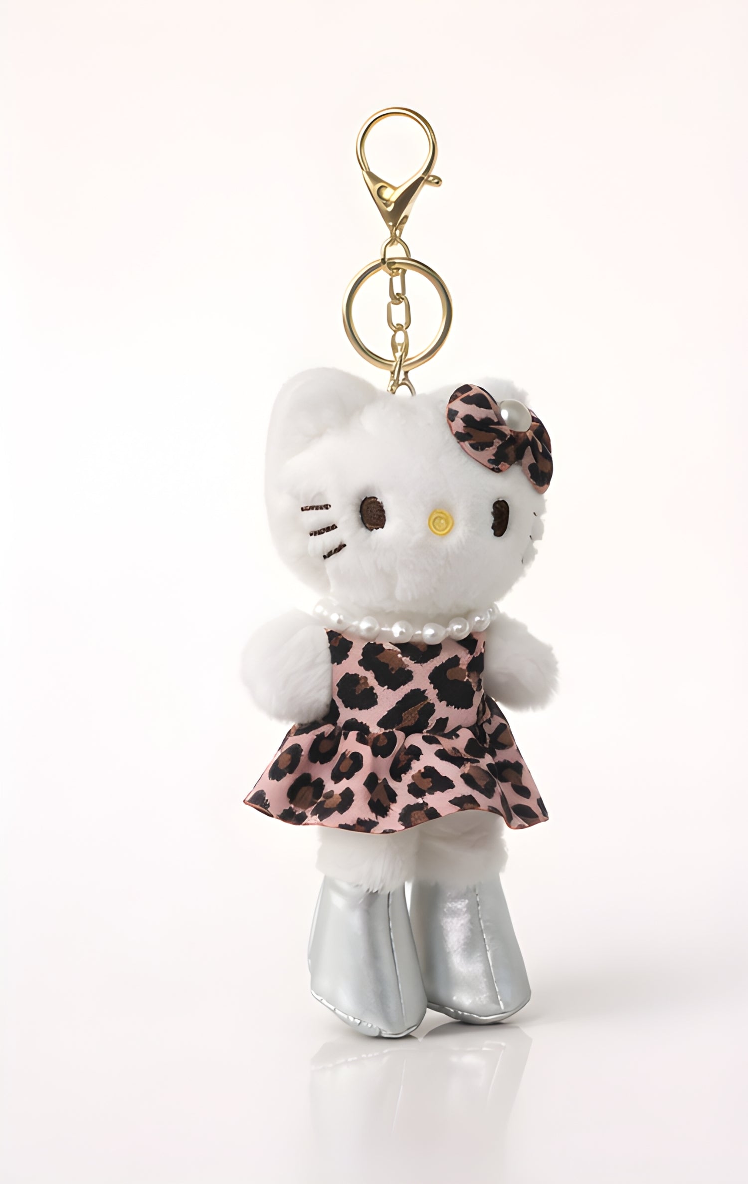 White Leopard Kitty Plush