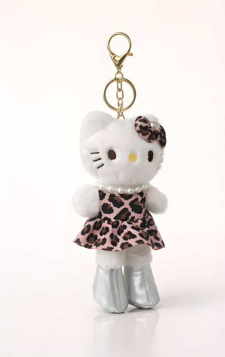 White Leopard Kitty Plush