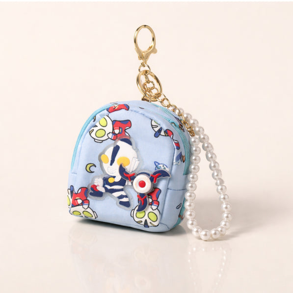 Mini Blue Robot Bag Charm