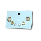 Pearl Trio Luxe Stud Set