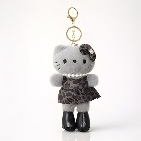 Grey Leopard Kitty Plush