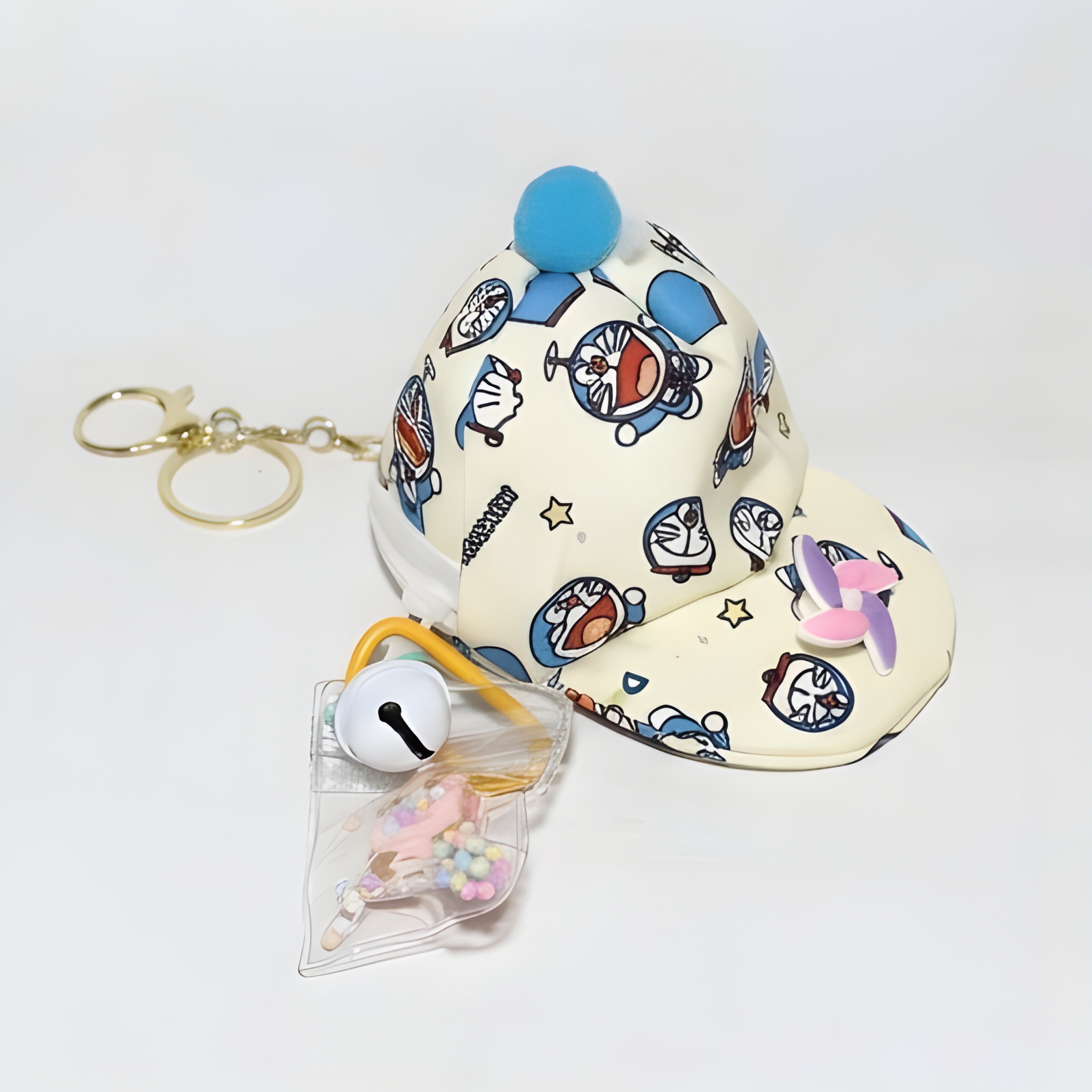 Robot Breeze Cap Charm