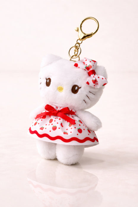 Strawberry Dress Kitty Plush