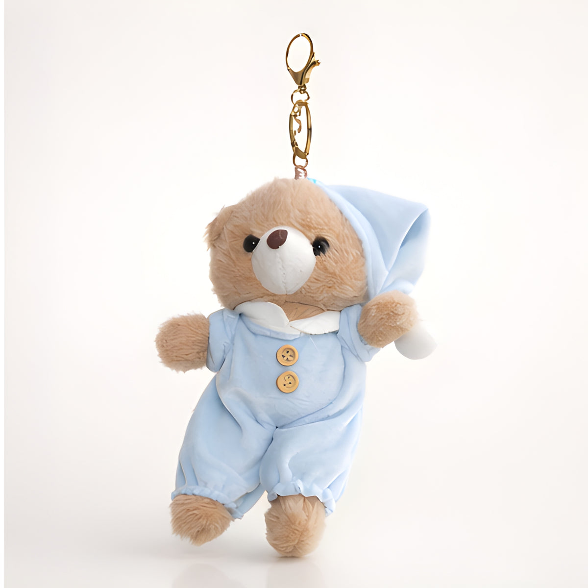 Blue Sleepy Teddy Plush
