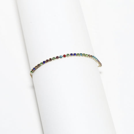 Multi Stone Cascade Bracelet
