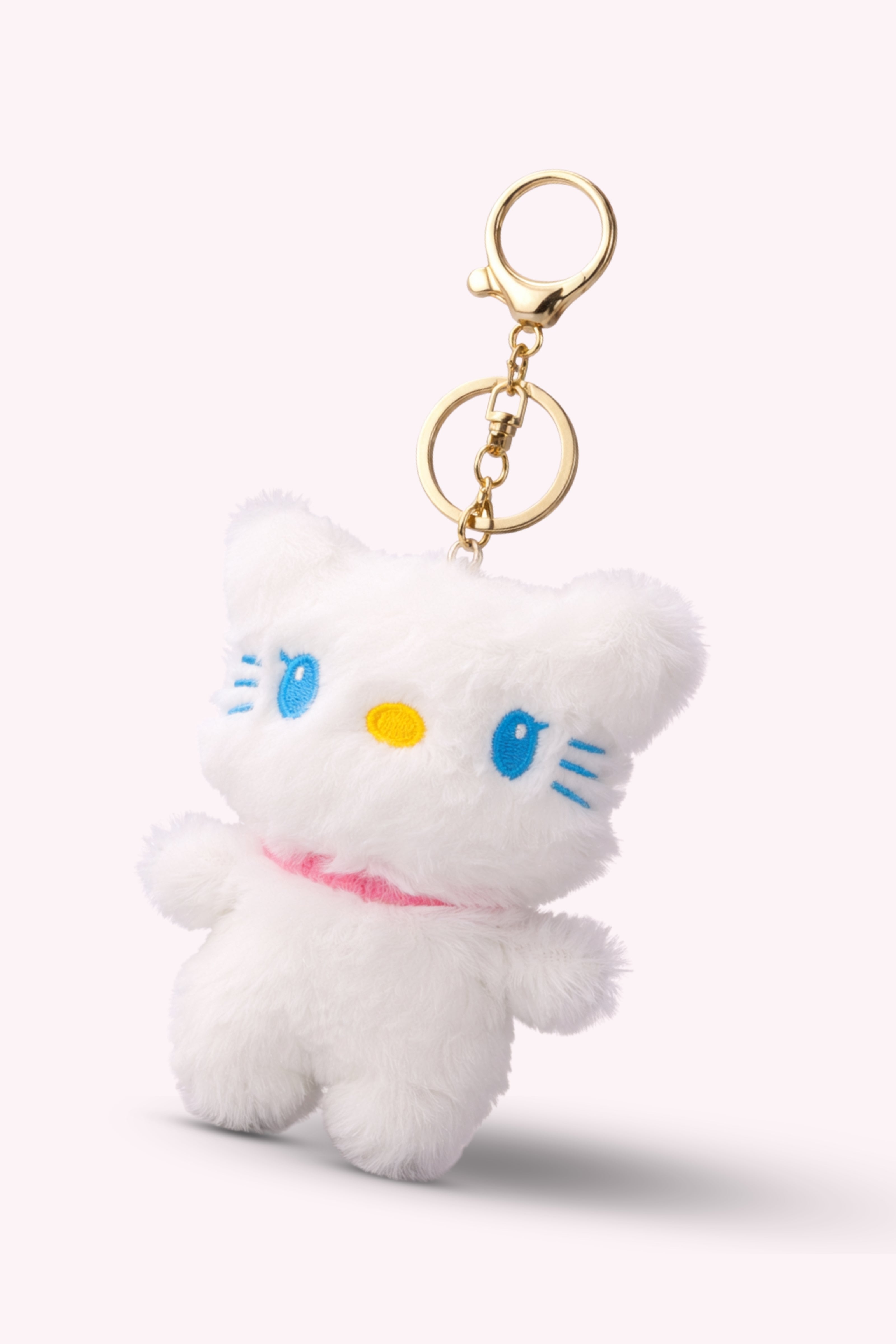 Pink Collar Fluffy Kitty