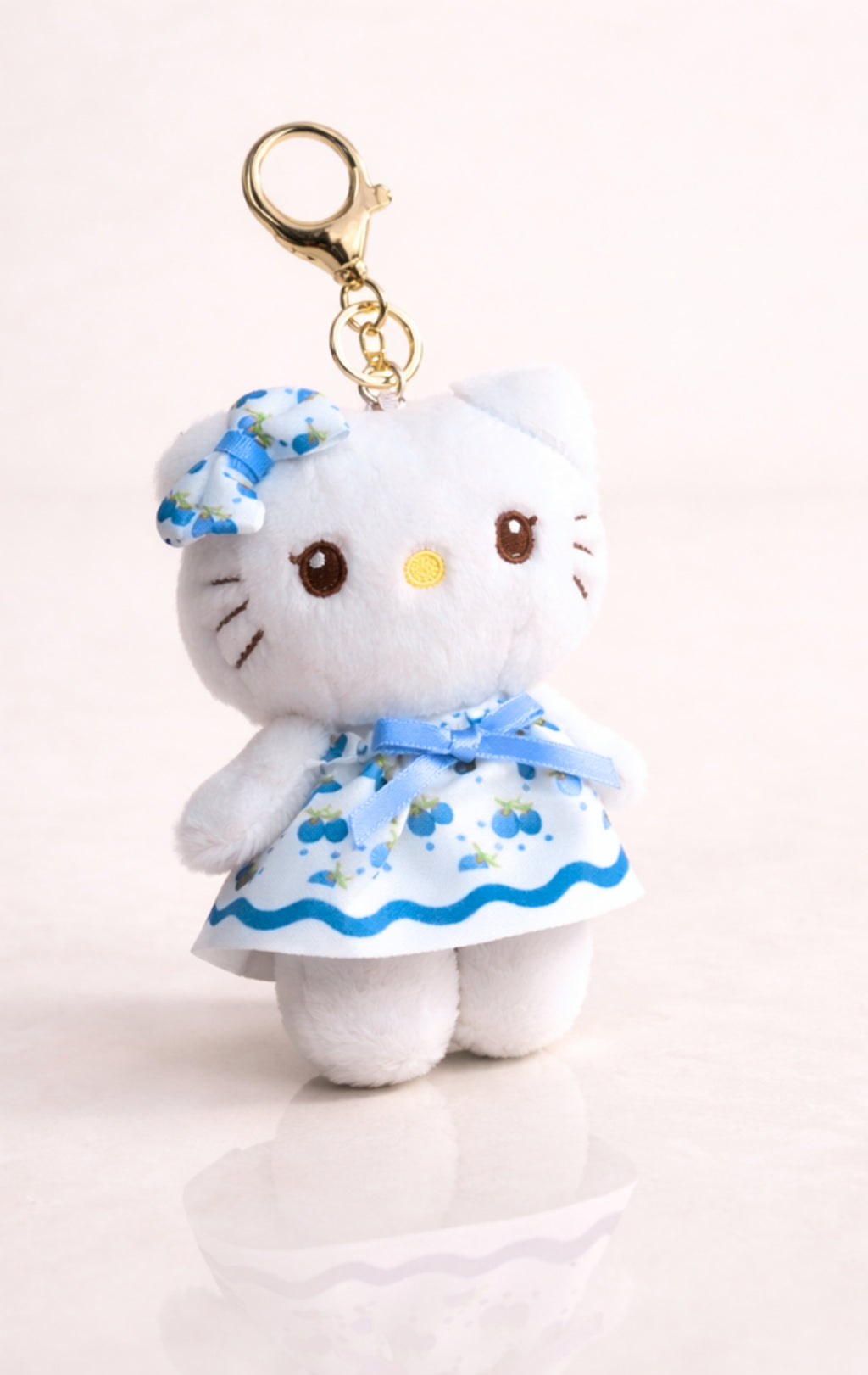 Blueberry Dress Kitty Plush