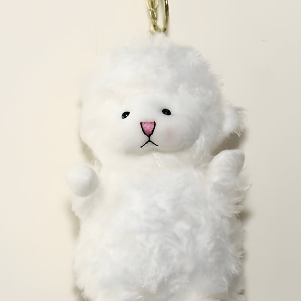 Fluffy White Sheep Plush
