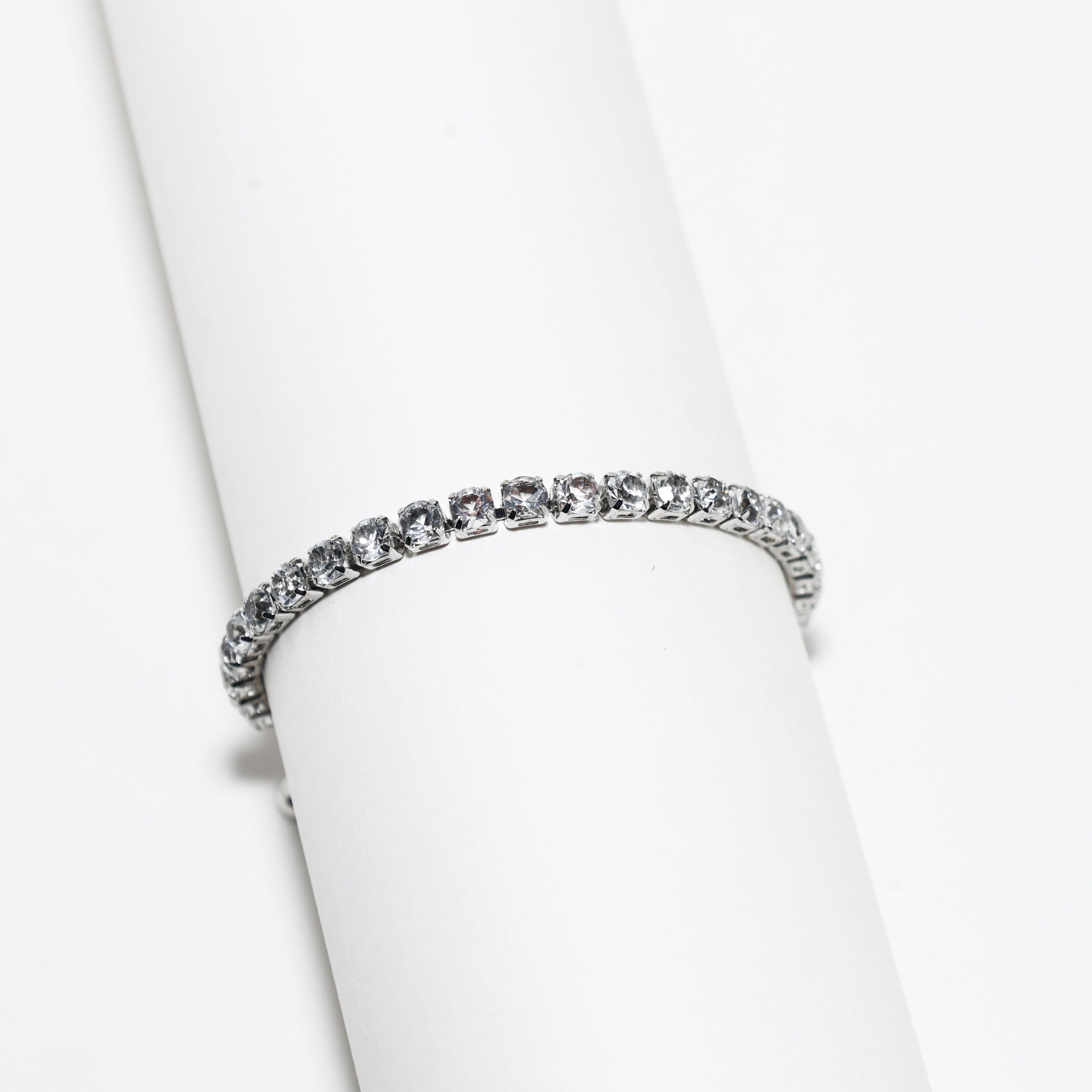 Adjustable Cubic Stone Bracelet