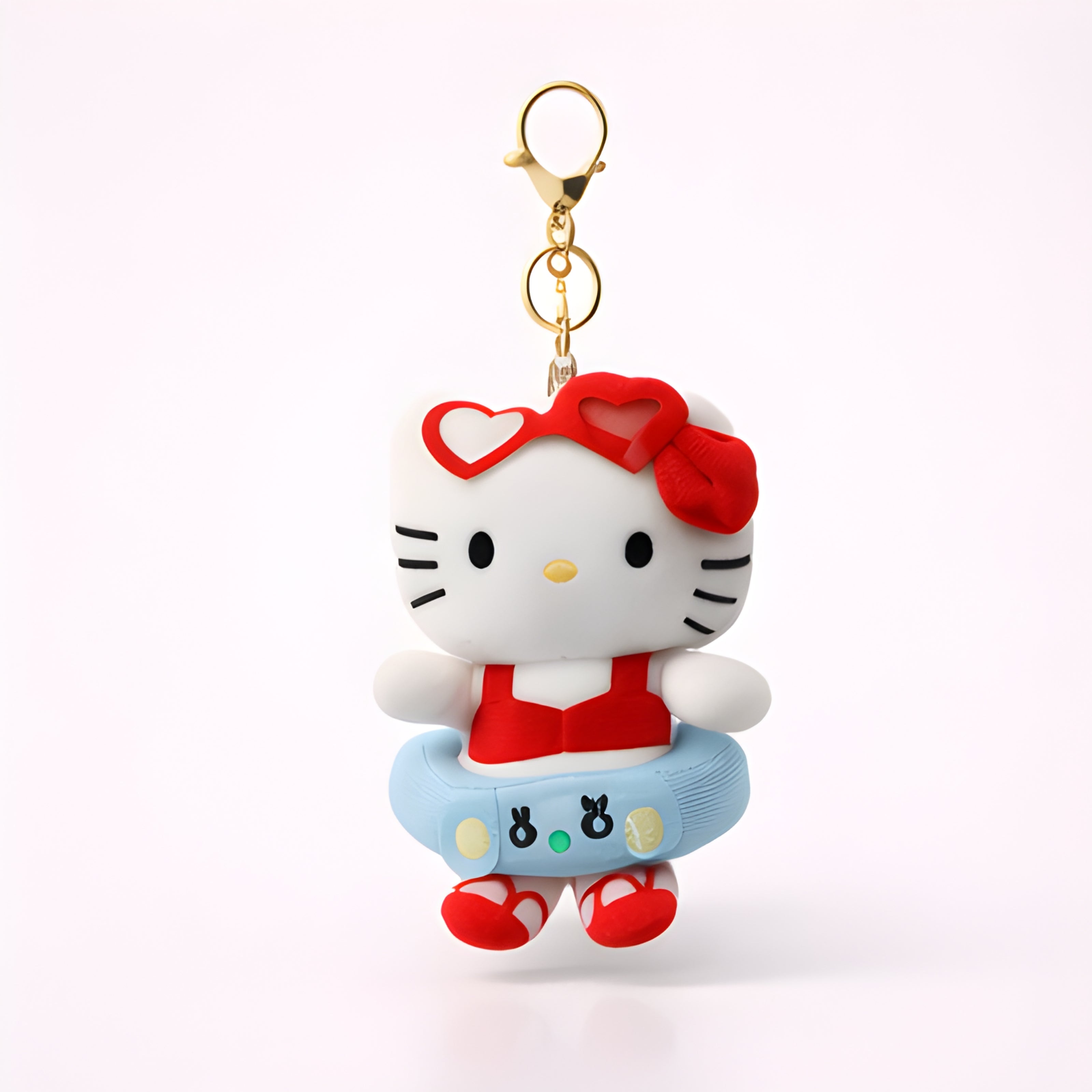 Hello Kitty Red Swim Tube Charm
