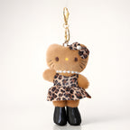 Brown Leopard Kitty Plush