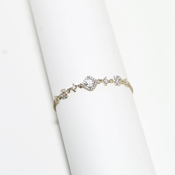 Gold Crystal Radiance Bracelet