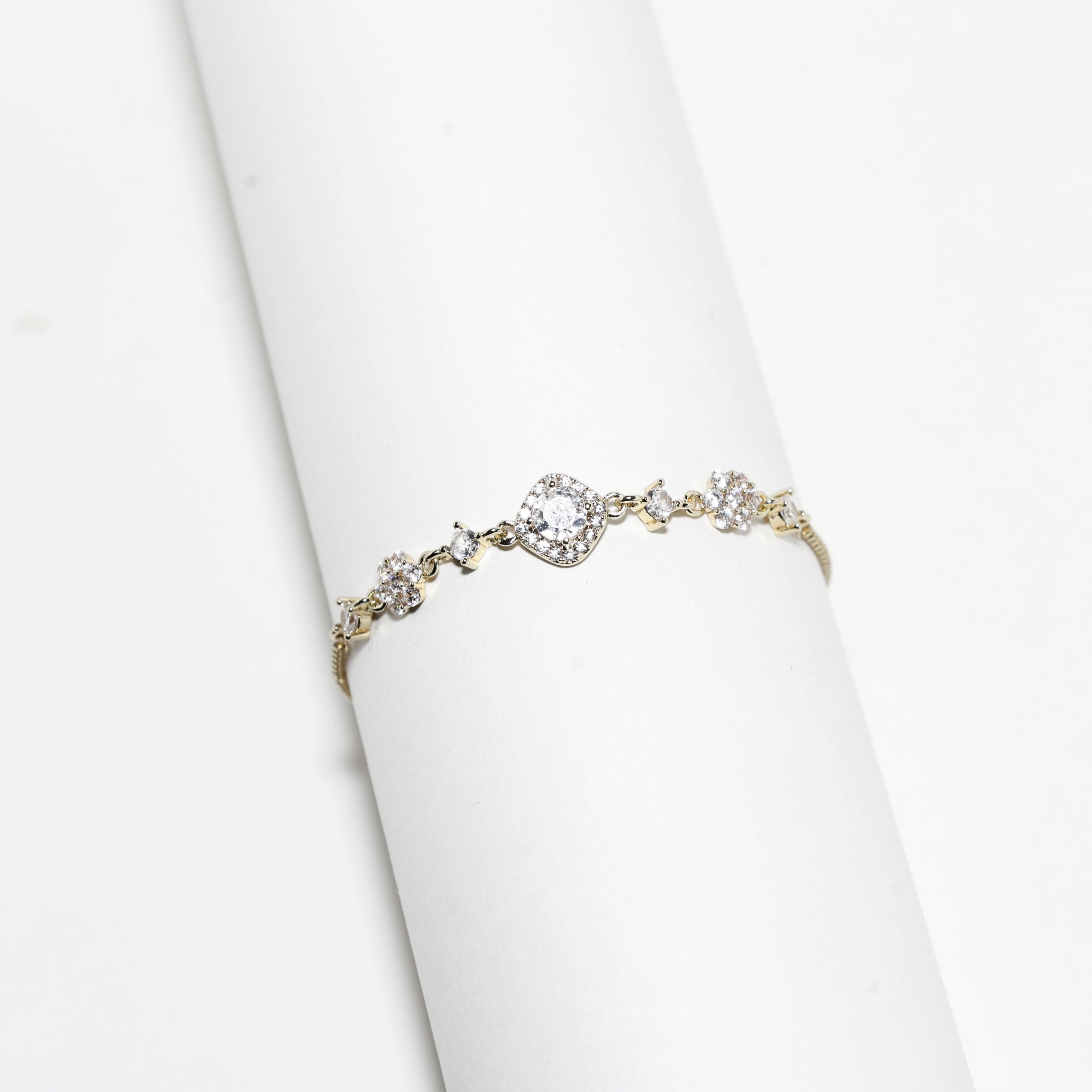 Gold Crystal Radiance Bracelet