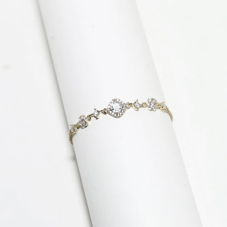 Gold Crystal Radiance Bracelet