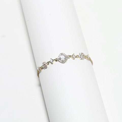 Gold Crystal Radiance Bracelet