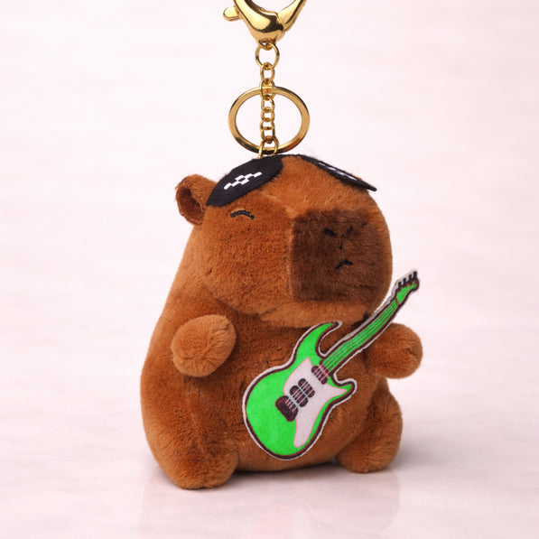 Groovy Green Guitar Capybara