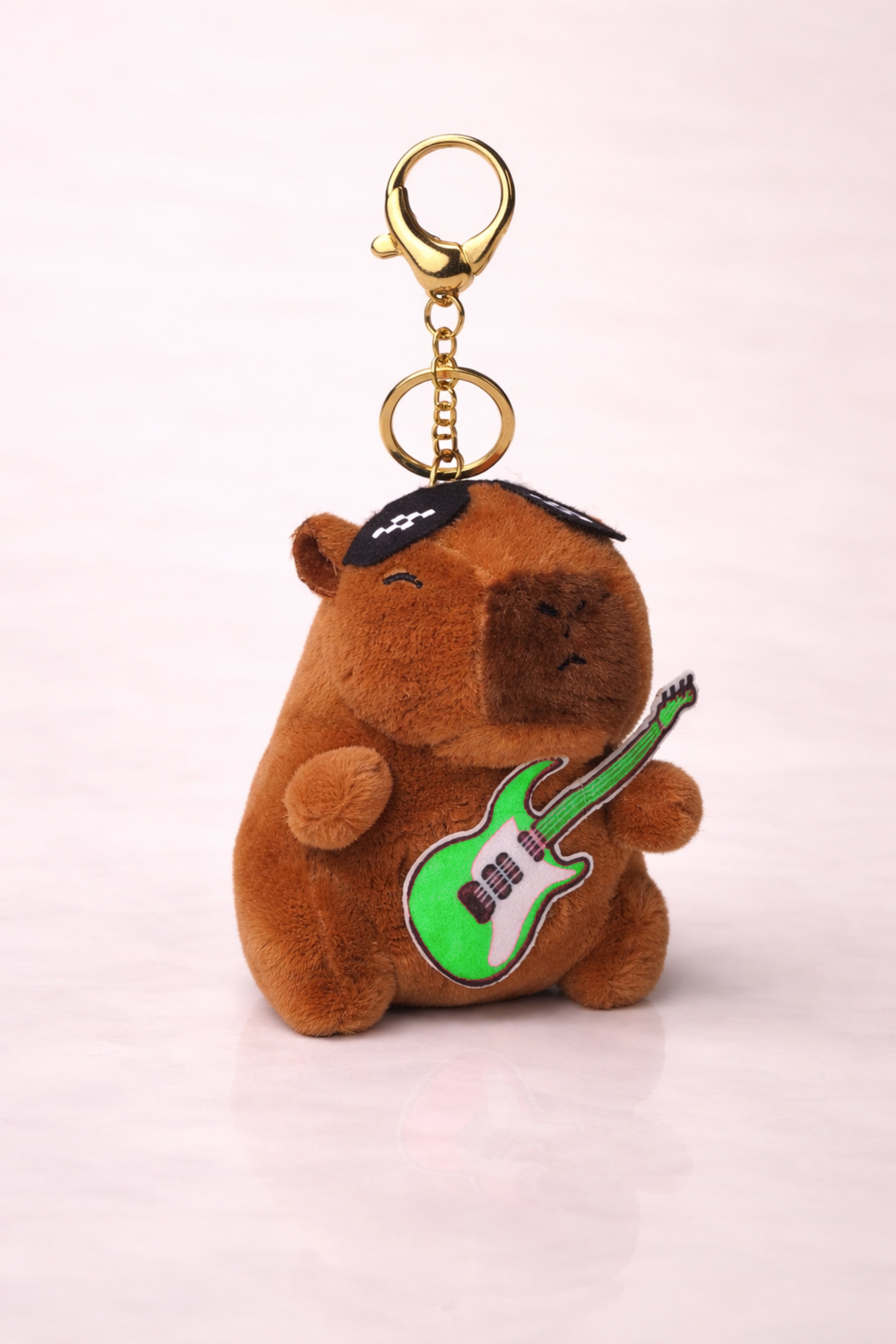 Groovy Green Guitar Capybara
