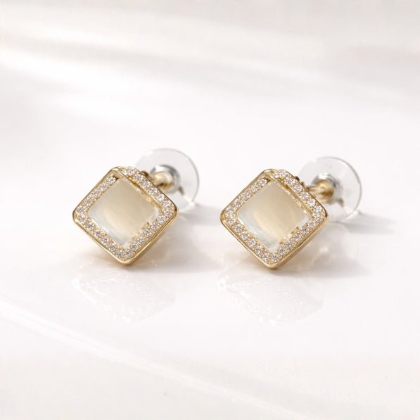 Ivory Frame Stud