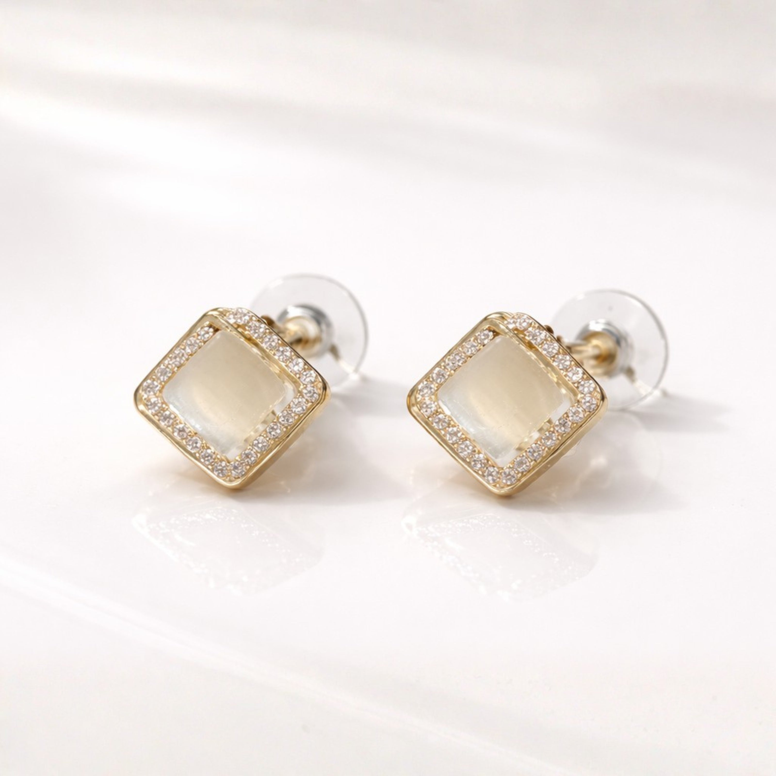 Ivory Frame Stud