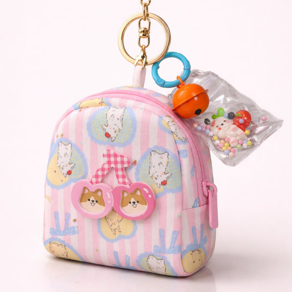 Pink Mini Bag Charm