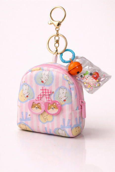 Pink Mini Bag Charm