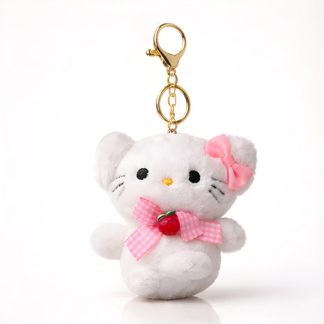 Hello Kitty Apple Bow Plush