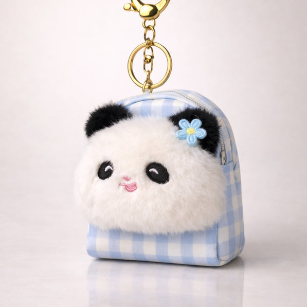 Blue Panda Bag Charm
