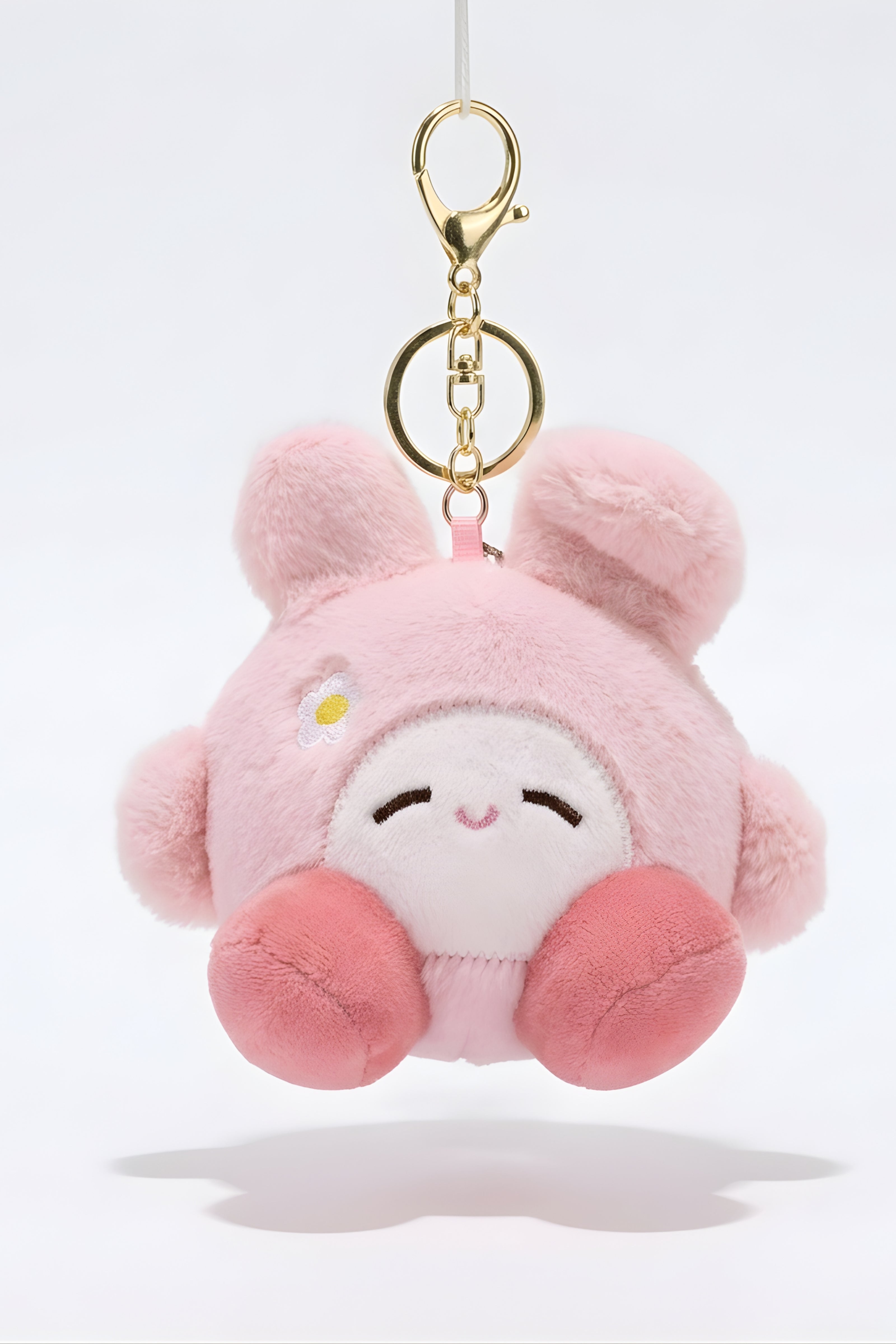 Kawaii Pink Plush Charm