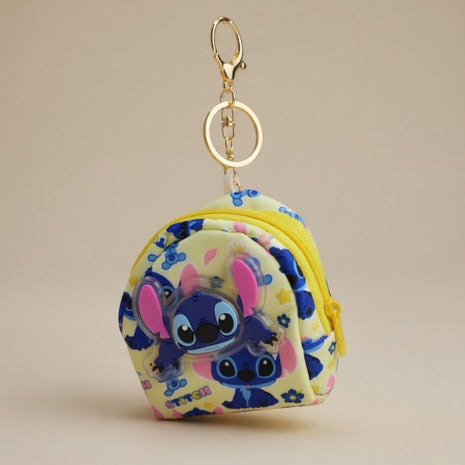 Yellow Stitch Mini Bag Charm