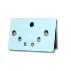 Silver Orb Stud Set