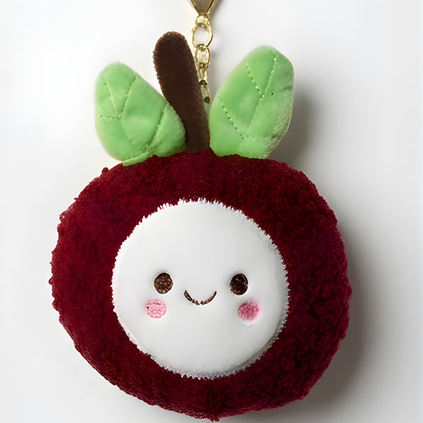 Happy Red Apple Plush