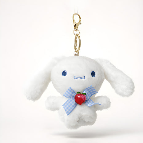 Rabbit Apple Bow Plush