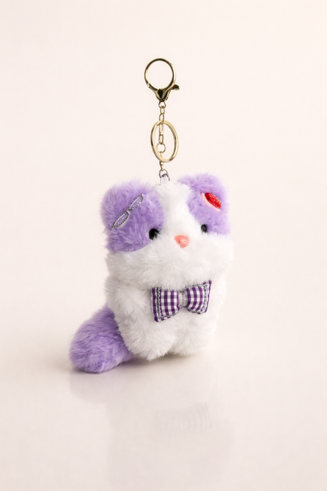Tiny Purple Snuggle Puff