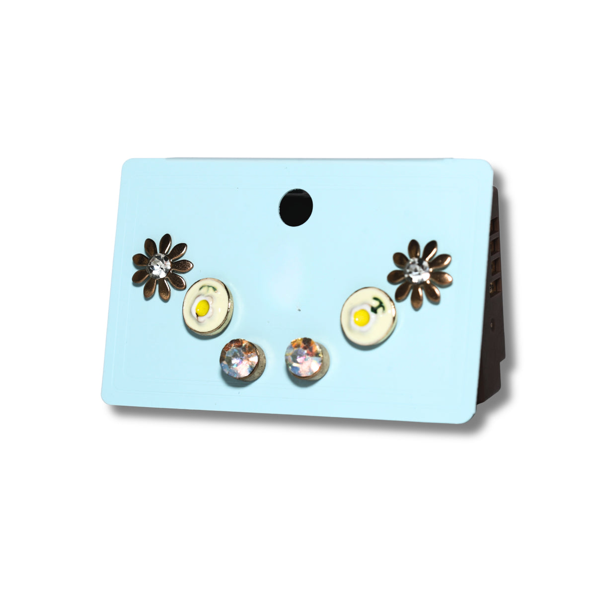 Soleil Flower Stud Set