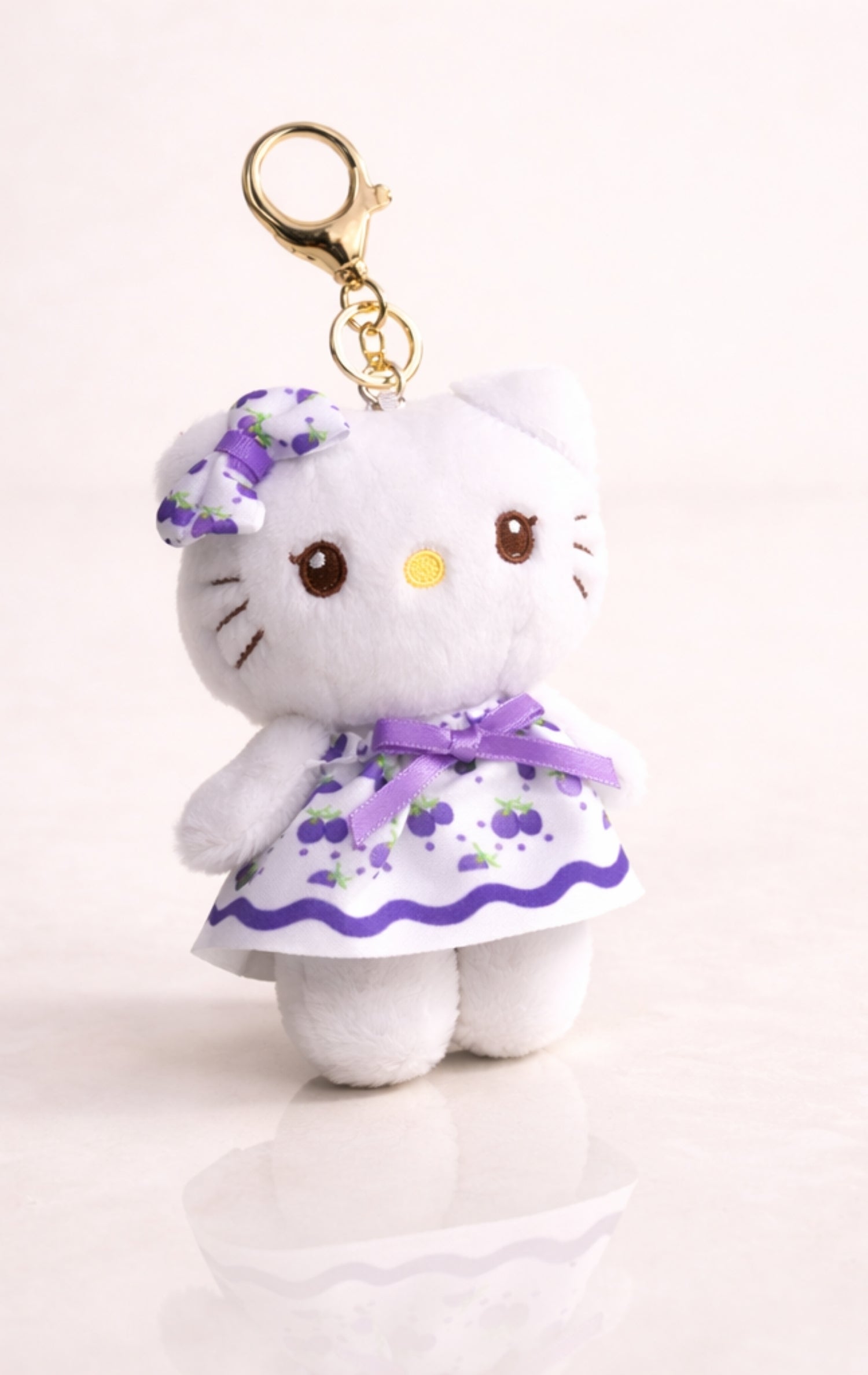Grape Dress Kitty Plush