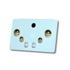 Golden Sphere Trio Stud Set