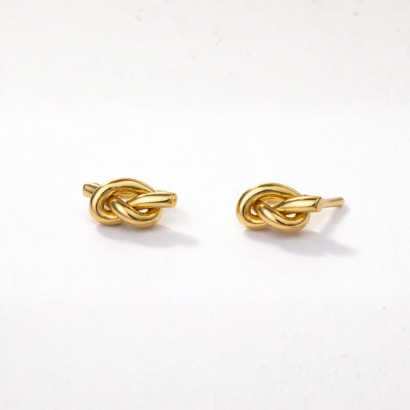 Gold Knot Stud