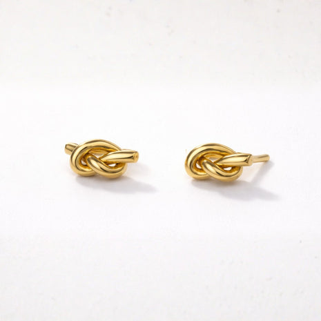 Gold Knot Stud