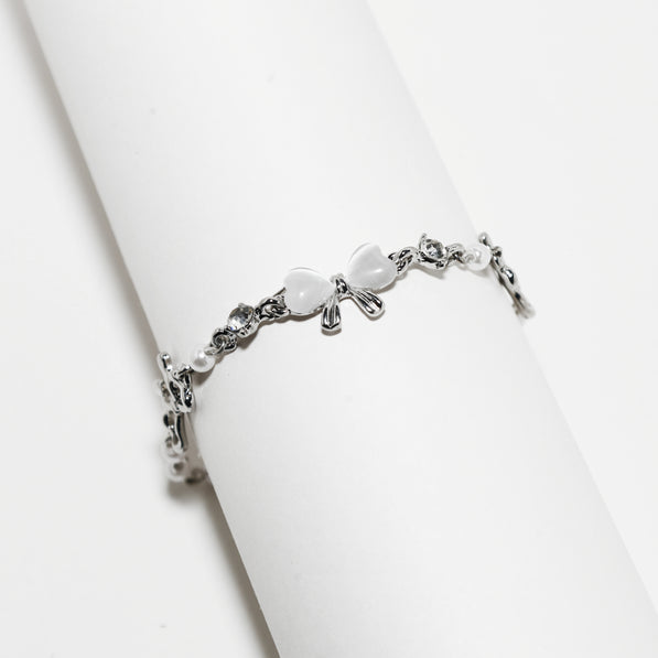 Bow Link Chain Bracelet