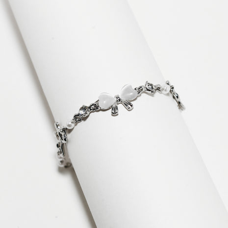 Bow Link Chain Bracelet