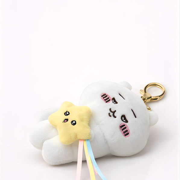 White Bunny Star Plush
