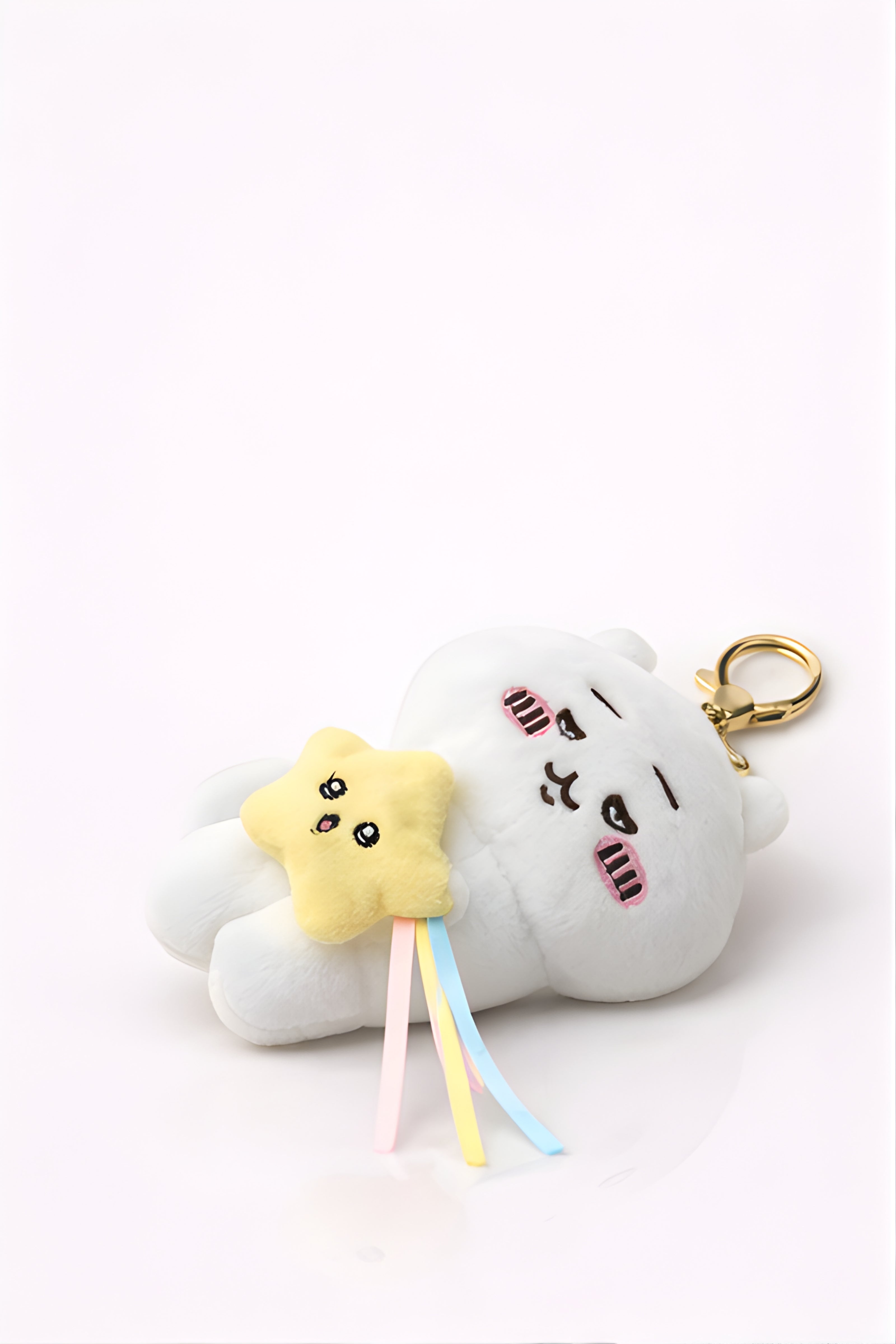 White Bunny Star Plush